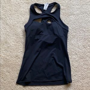 Black Open front Tank